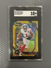 2024 Select GOLD Malik Nabers /10 SGC 10 GEM MINT Rookie RC 220 Giants True Gold