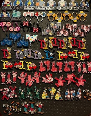 Disneyland Hidden Mickey Pins - Wave A - 2025