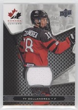 2018 Upper Deck Team Canada Juniors Team Canada Jerseys Ty Dellandrea #28 ds4