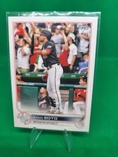 2022 Topps    #150 Juan Soto Washington Nationals Baseball Card 
