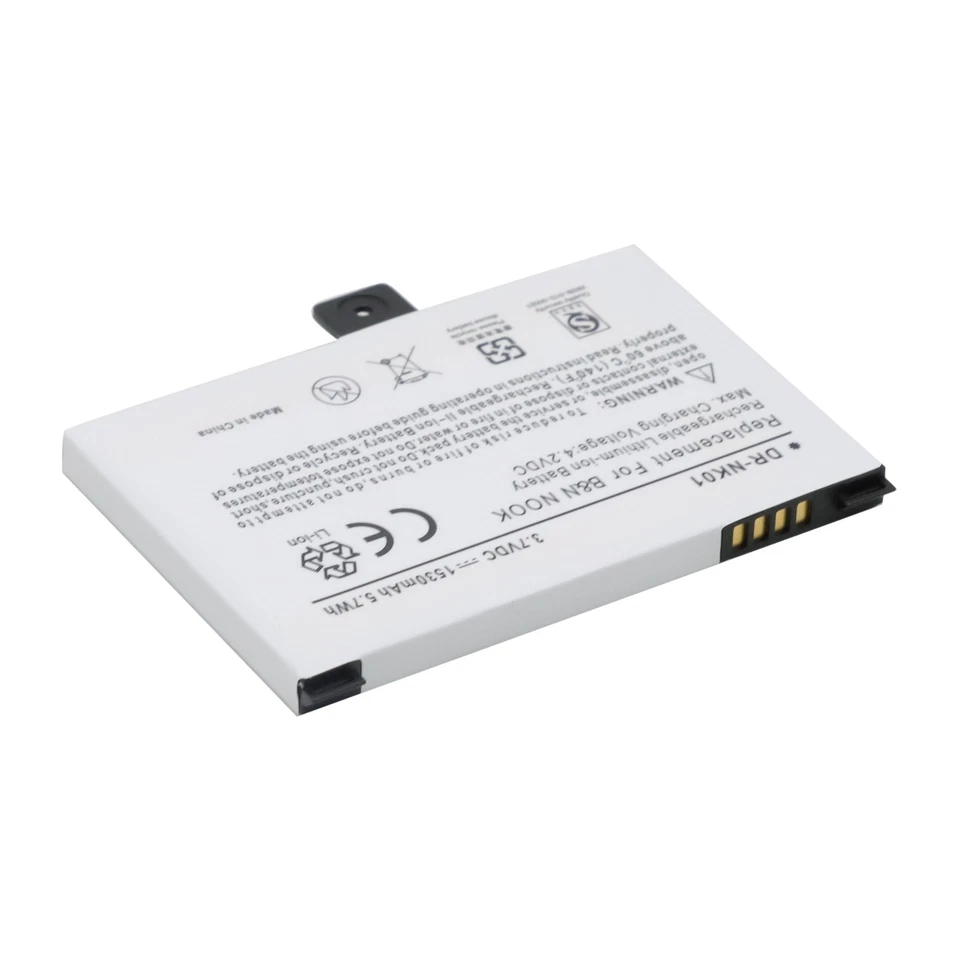 Batería 1530mAh BNRB454261 BNRB1530 Barnes & Noble Nook Classic BNRV100 BNRZ100 Foto 4 de 4