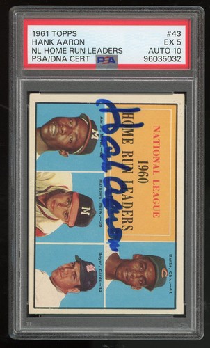 1961 National League 1960 Home Run Leaders #43