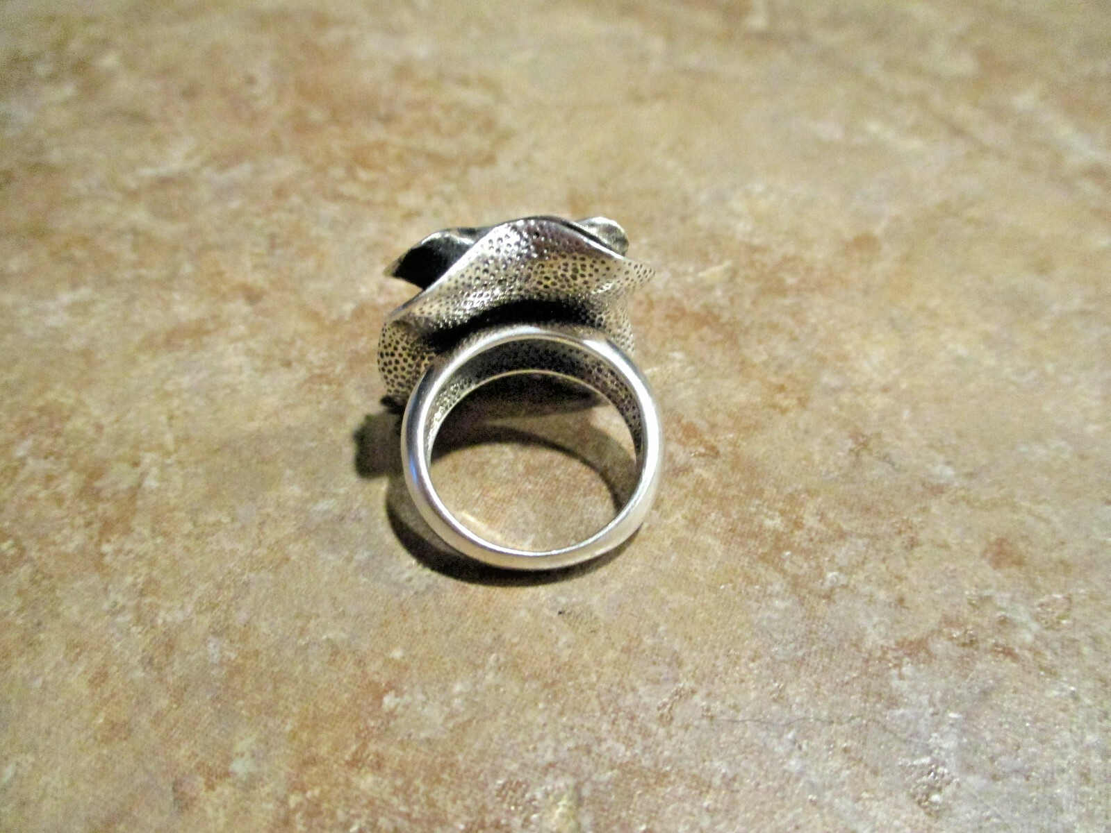 SUBSTANTIAL Vintage Three Dimensional Sterling Si… - image 4