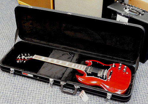 2025 Epiphone SG Standard Electric Guitar w/ Case! Gloss Cherry! VERY NICE!!!
