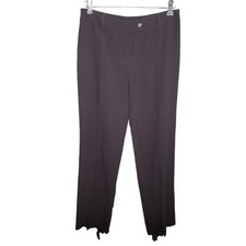 Valentino Roma Spa Brown Ruffle Back Pants Made in Italy Size 42/8