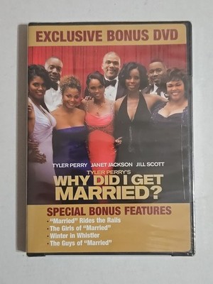 Tyler Perry s Why Did I Get Married Special Bonus Features DVD, Exclusive NEW 