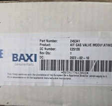 BAXI COMBI 80 ECO & BAHAMA 100 HONEYWELL BOILER  GAS VALVE 245341 NEW GENUINE
