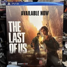 The Last Of Us PS3 GameStop Promo Cutout 2013