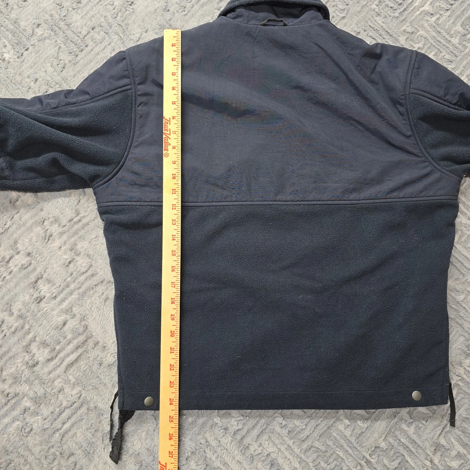 5.11 Tactical Series Fleece Jacket Mens M Navy Blue Full Zip Duty Patrol Uniform - product detail image 7