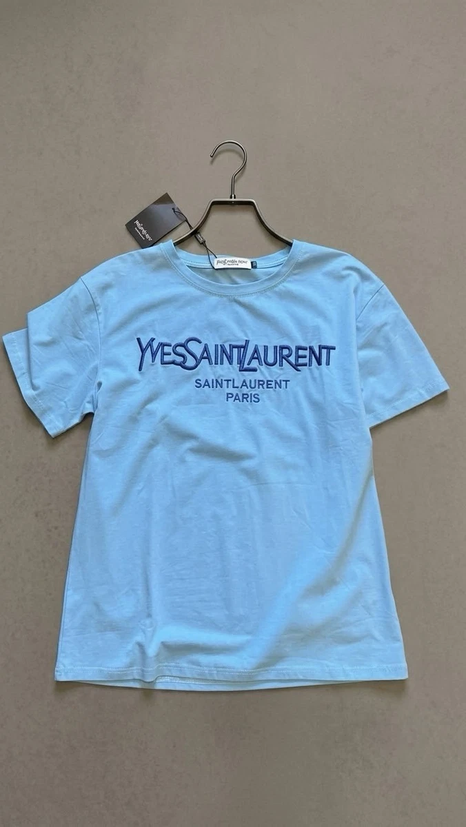Saint Laurent Regular Size T-Shirt Tops for Women for sale | eBay