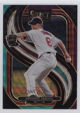 2025 Panini Select Premier Level Tri-Color Prizm Bronson Arroyo #103 0ix9