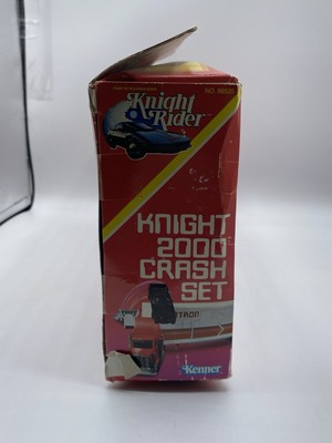 Knight Rider Knight 2000 Crash Set With Box Vintage Kenner 1983