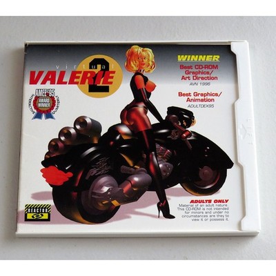 Virtual Valerie 2 (PC CD-ROM/MAC) Mike Saenz 1994 Game for Windows 3.1