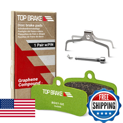 TOP BRAKE Disc Bike Brake Pads Compatible with Shimano 4 Piston Saint BR M810 M8