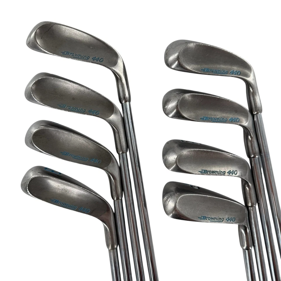 Juego de plancha Browning 440 de bajo perfil 3-PW para diestros damas acero flexible ¡NUEVOS AGARRES!! Foto 2 de 4