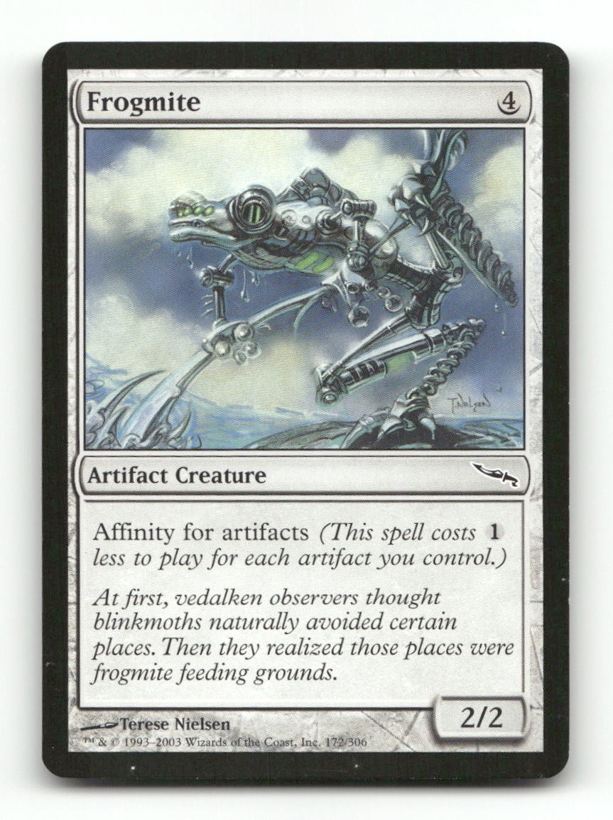 Frogmite 172 Common Mirrodin Magic: The Gathering Lightly Played