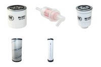 Filter Service Kit FüR Schaffer 6370 T Air Oil Fuel Mit Kubota V3600 Motor