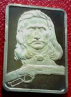 "Wild" Bill Hickok Bar-Treasury American Folklore Set 1 oz.999 Silver