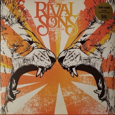 Before the Fire by Rival Sons (2021) Sealed New Orange Vinyl LP, Only 1000 Made