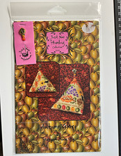 RARE OOP Just Nan Autumn Glory Cross Stitch Pattern H004 w/ Beads and Pin