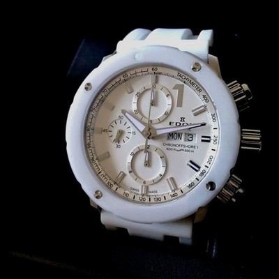 EDOX Chronoffshore1 Automatic Wristwatch 500m Diver Stainless