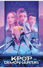 Netflix KPop Demon Hunters 2025 - One Sheet Wall Poster, 34L x 22.4W, Unframed