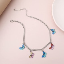 Butterfly Necklace Pendant - Cute Gift for Girls and Women