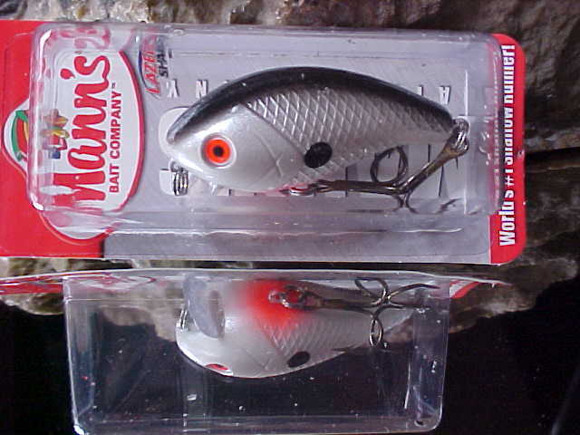 Mann/'s Baby1 Minus WORLD/'S #1 Shallow Crank SB400-9 in SILVER//BLACK BACK HOLO/"