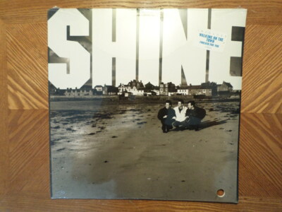 FACTORY SEALED SBK LP RECORD /SHINE/ SELF TITLED 1989/ WALKING ON THE TOWN/HYPE