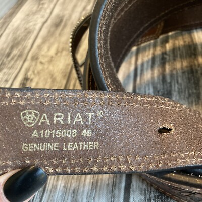 Ariat 2007 Limited Edition Buckle & Belt From Original  display picture 3