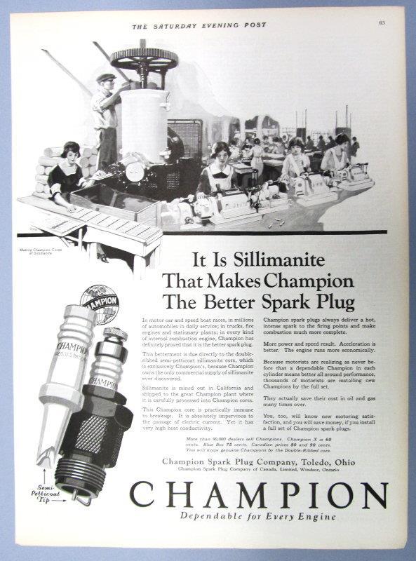 Mack　CHAMPION spark plug vintage ポスター Mack CHAMPION spark plug vintage ポスター Mack様専用