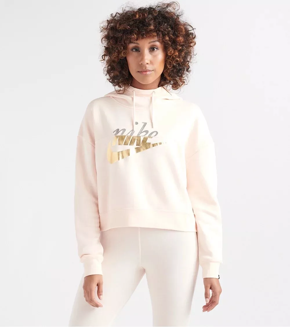 Nike women's top rally cropped hoodie