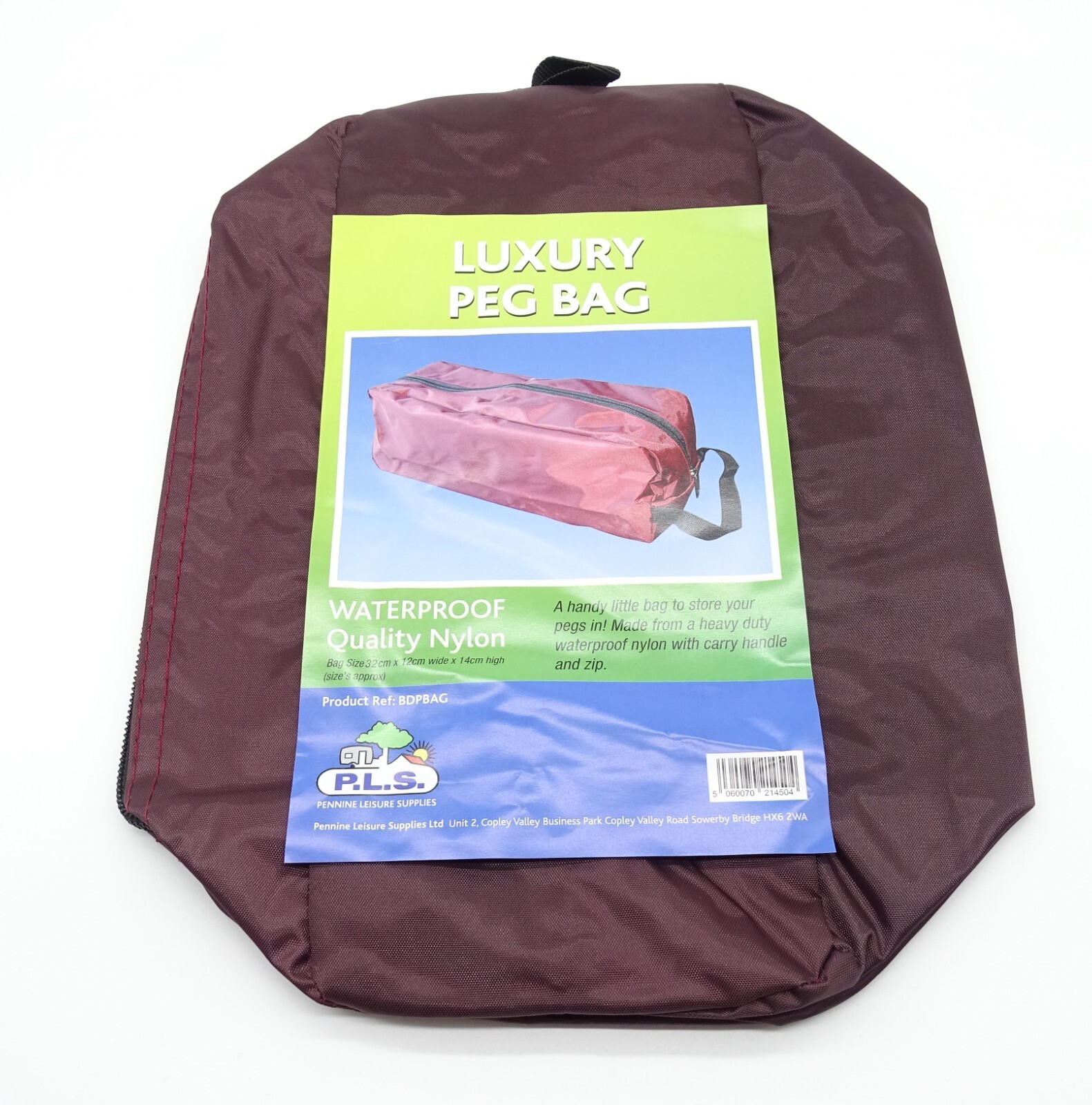 HEAVY DUTY STORAGE BAG FOR CARAVAN MOTORHOME AWNING & TENT PEGS, TOOLS