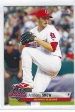 2019 Memphis Redbirds (Triple-A St. Louis Cardinals) Anthony Shew