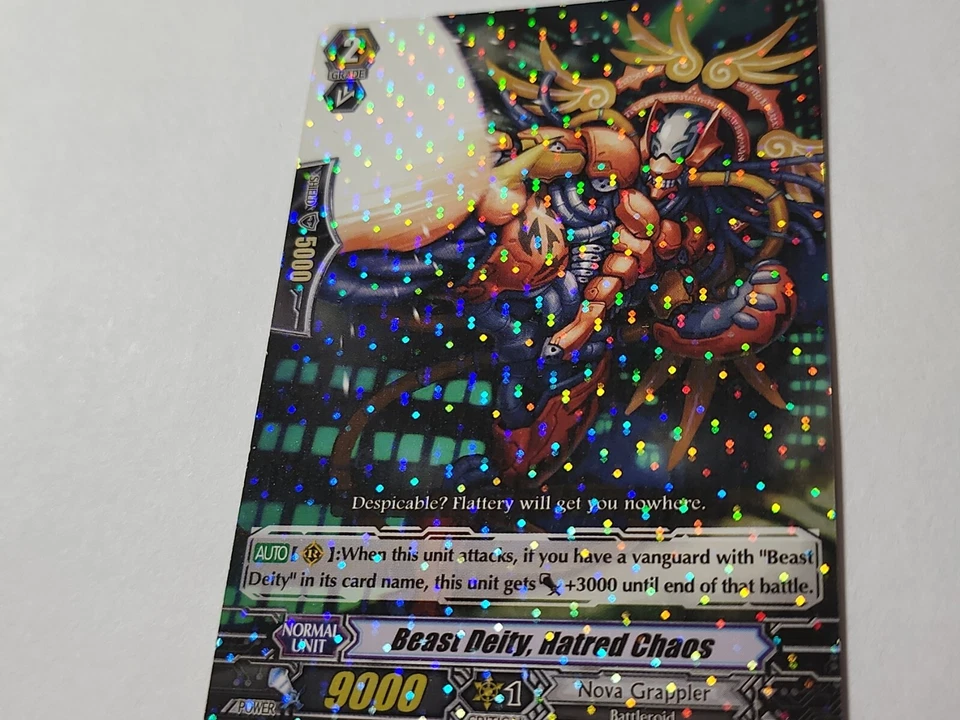 Cardfight!! Vanguard Beast Deity, Hatred Chaos BT10/040EN R CFV NM Nova Grappler - Image 4 of 4