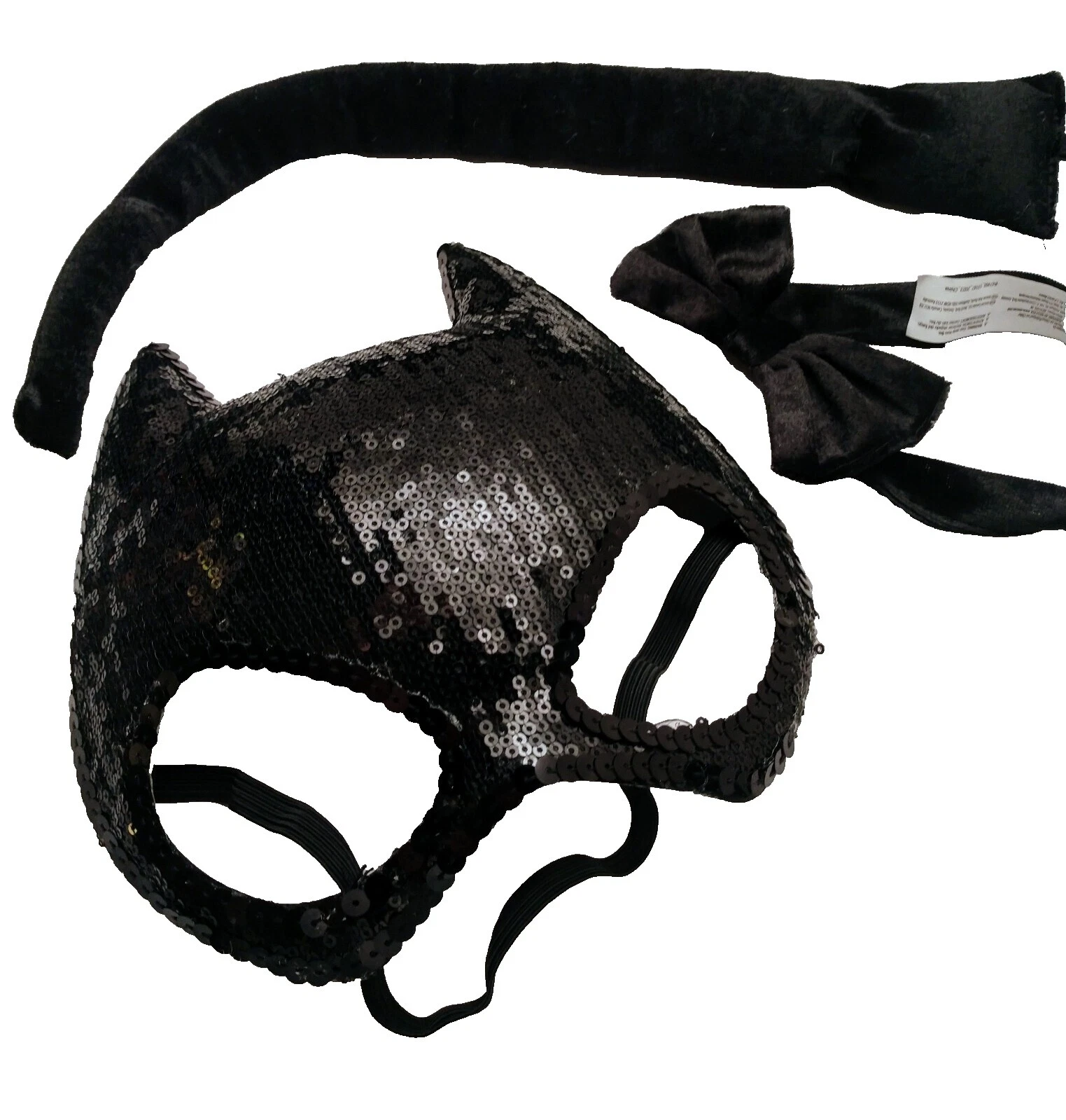 Sequin Gatúbela Disfraz máscaras y antifaces