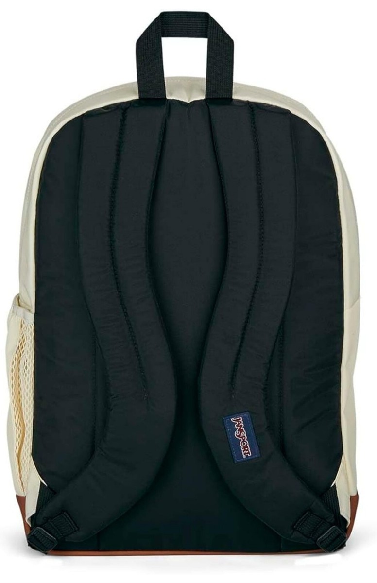 coco jansport backpack Cool Student - Coconut in organizer and zipper hood helps keep pens JanSport Cool Student Laptop Backpack,