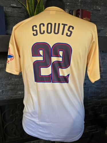 San Diego Padres Scouts SGA 2022 geknöpftes Trikot Shirt Größe Medium Erwachsene - Bild 2 von 4