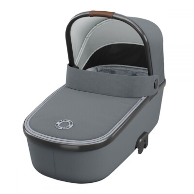 Maxi Cosi Oria faltbare Babywanne mit Reißverschluss Stiefelüberzug - Essential Grey