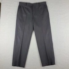FJ Foot Joy Pants Mens 36 x 30 Dark Gray Straight Performance Tech Golf Chino