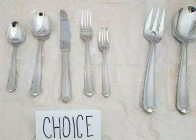 CLASSICO SATIN STAINLESS MIKASA KOREA 18-8 ''choice'' unused Old stock 
