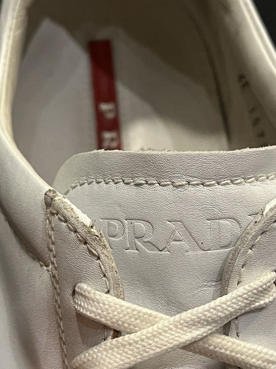 AUTHENTIC PRADA ITALY MADE CASUAL WAVE SNEAKERS SHOES MENS  display picture 2