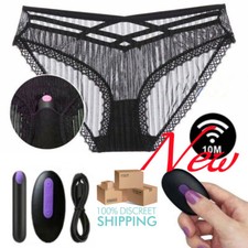 10 Function Remote Control Vibrating Panties Bullet Underwear Women Rechargeable