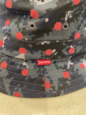 帽子 Supreme - Urban Camo Crusher Supreme Urban Camo Crusher Red Small/Medium | eBay