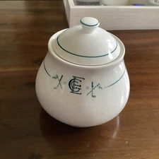 Vintage Midwinter Stylecraft rare Golf Jam Pot Conserve Jar Classic Shape 3-60