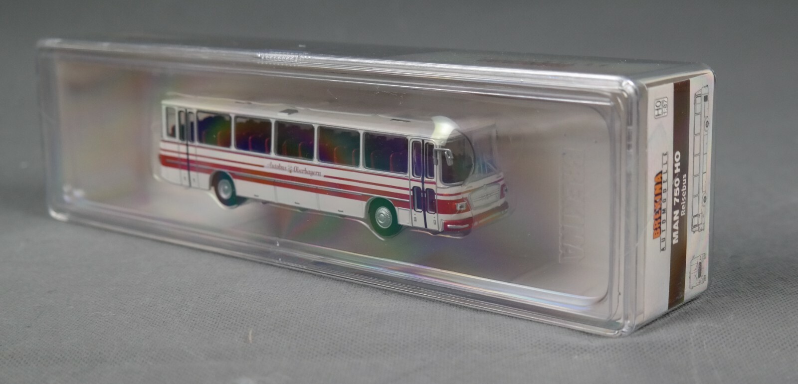 BREKINA 59255 H0 1 87 MAN 750 HO Bus 1970 DB Peterstaler 