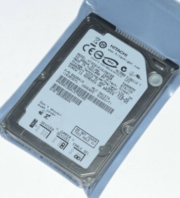 Hitachi 160 GB 2.5'' 5400 RPM 8 MB IDE PATA Hard Disk Drive HDD HTS541616J9AT00