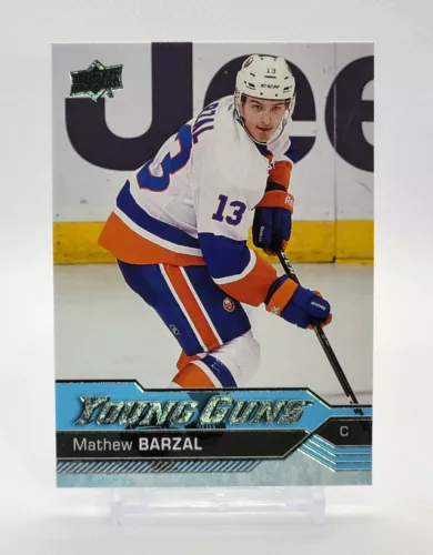 2016-17 Upper Deck Series 2 Young Guns Mathew Barzal #458 RC
