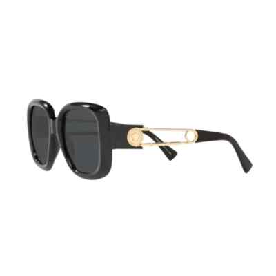 Versace VE4411 GB1/87 54mm Black / Dark Grey Lens Sunglasses  display picture 3