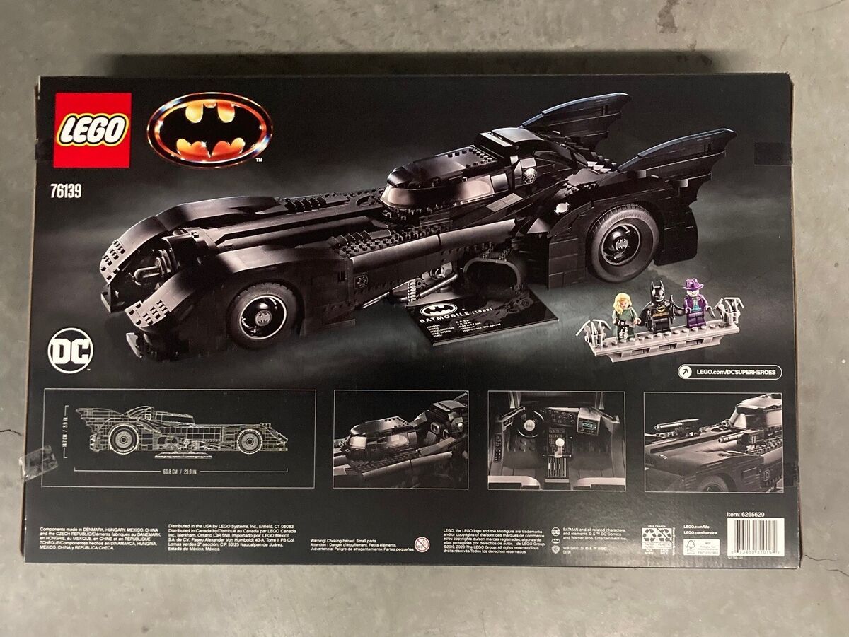 Best Buy: LEGO Super Heroes 1989 Batmobile 76139 6265629